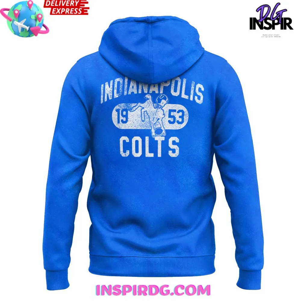 -Indianapolis Colts Dwight Freeney Signature Hoodie