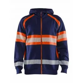 3552-1158 High Vis Work Hoodie Class 1 - Blåkläder