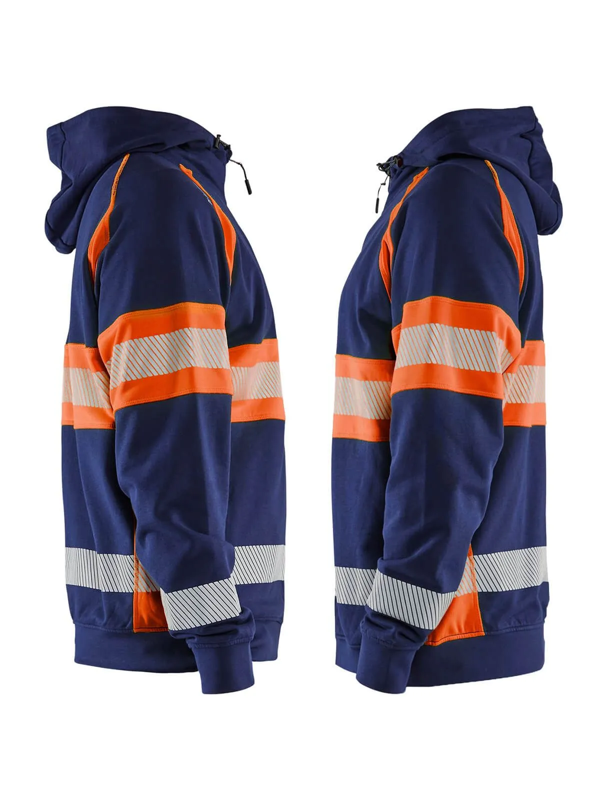 3552-1158 High Vis Work Hoodie Class 1 - Blåkläder