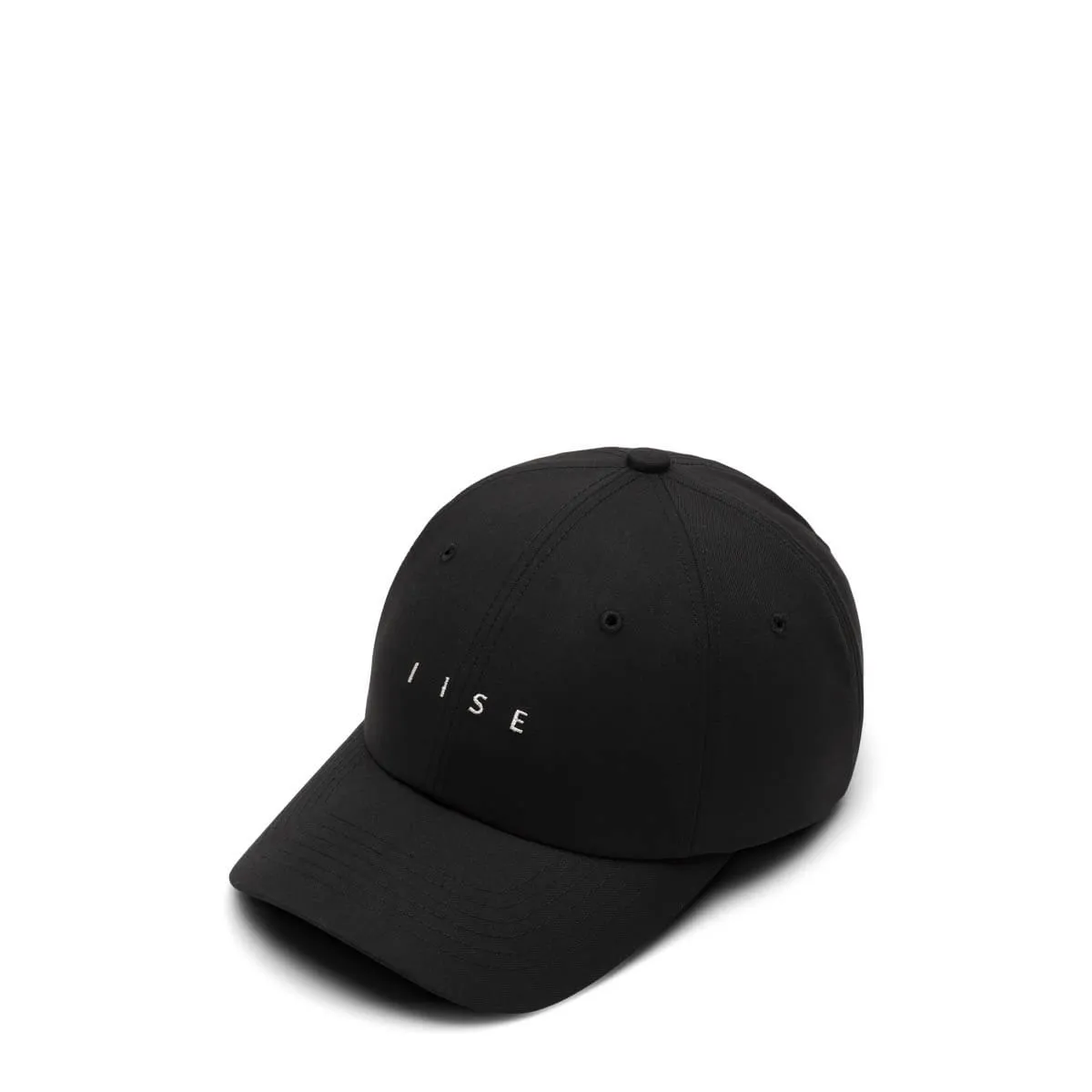 6 PANEL CAP Black