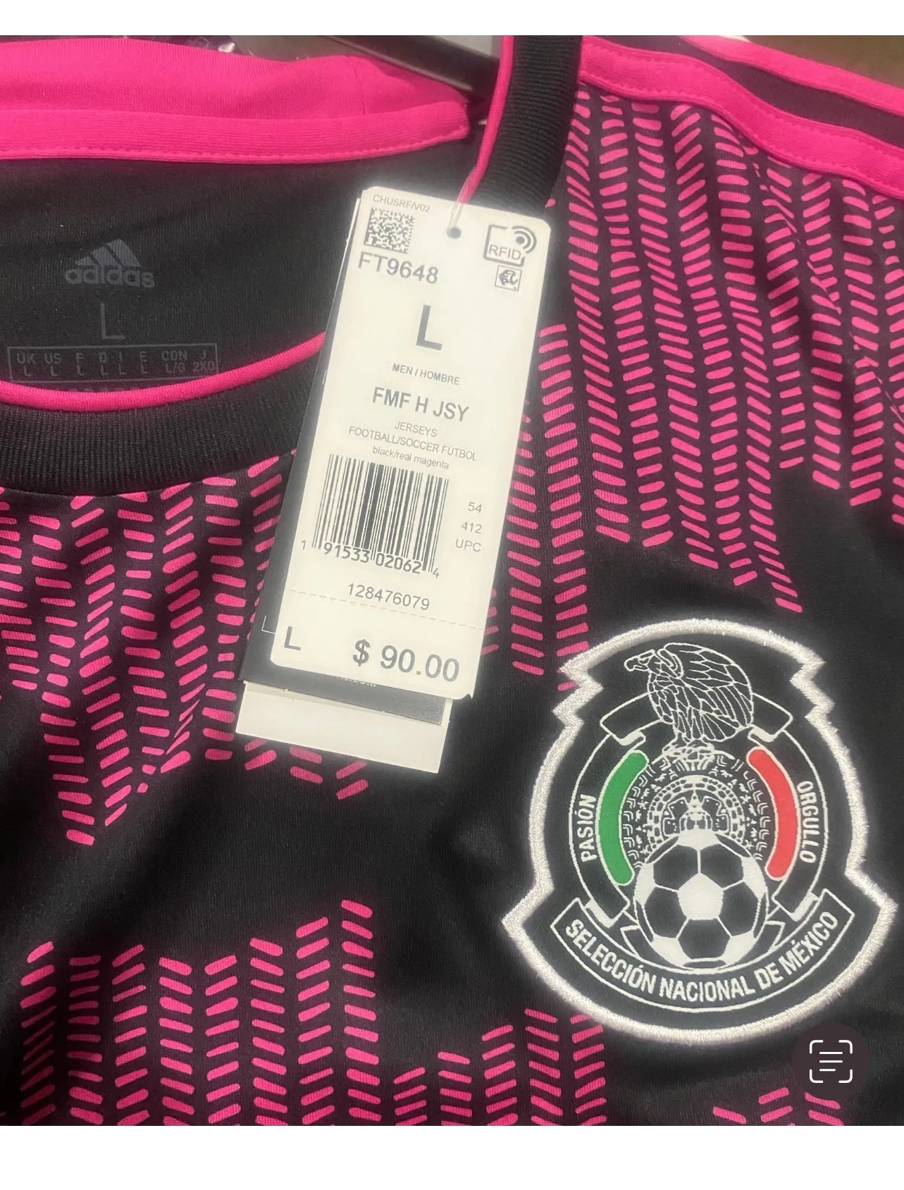 Adidas Mexico Home Jersey