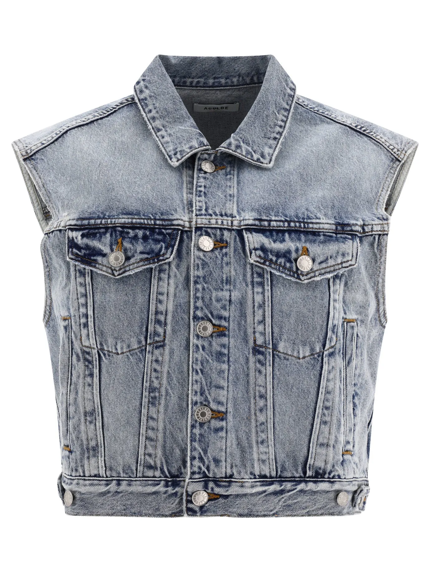 AGOLDE    Agolde Charli Denim Vest