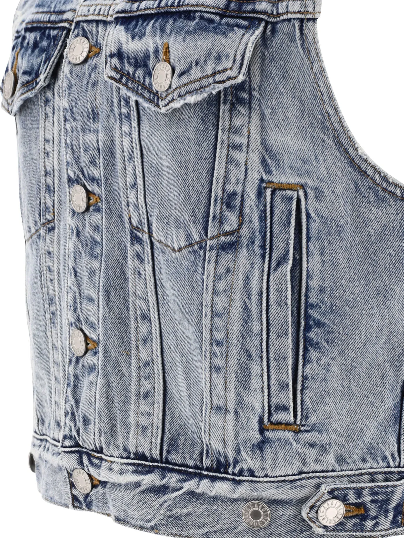 AGOLDE    Agolde Charli Denim Vest