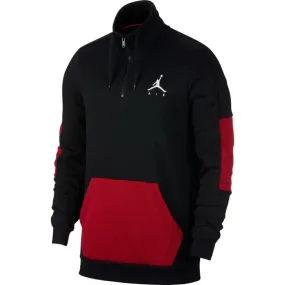 Air Jordan Jumpman Hybrid Pullover ''Black/Gym Red''