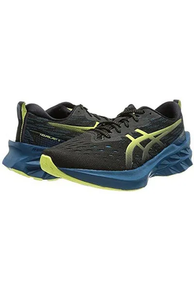 ASICS NOVABLAST 2 MENS BLACK/YELLOW