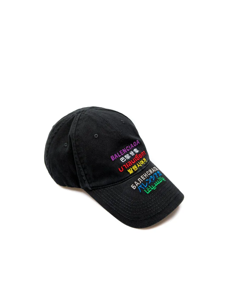 Balenciaga Multilanguages Cap | Credomen