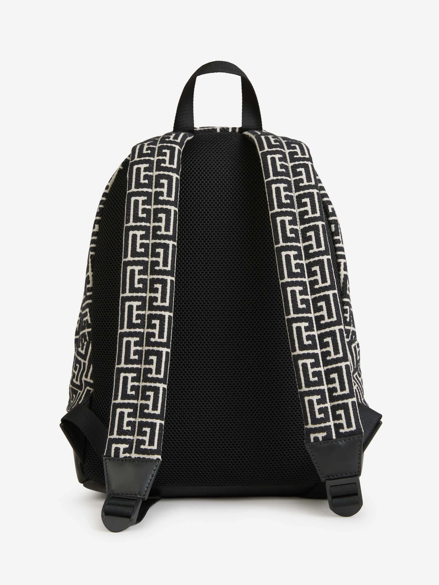 Balmain Monogram Jacquard Backpack 