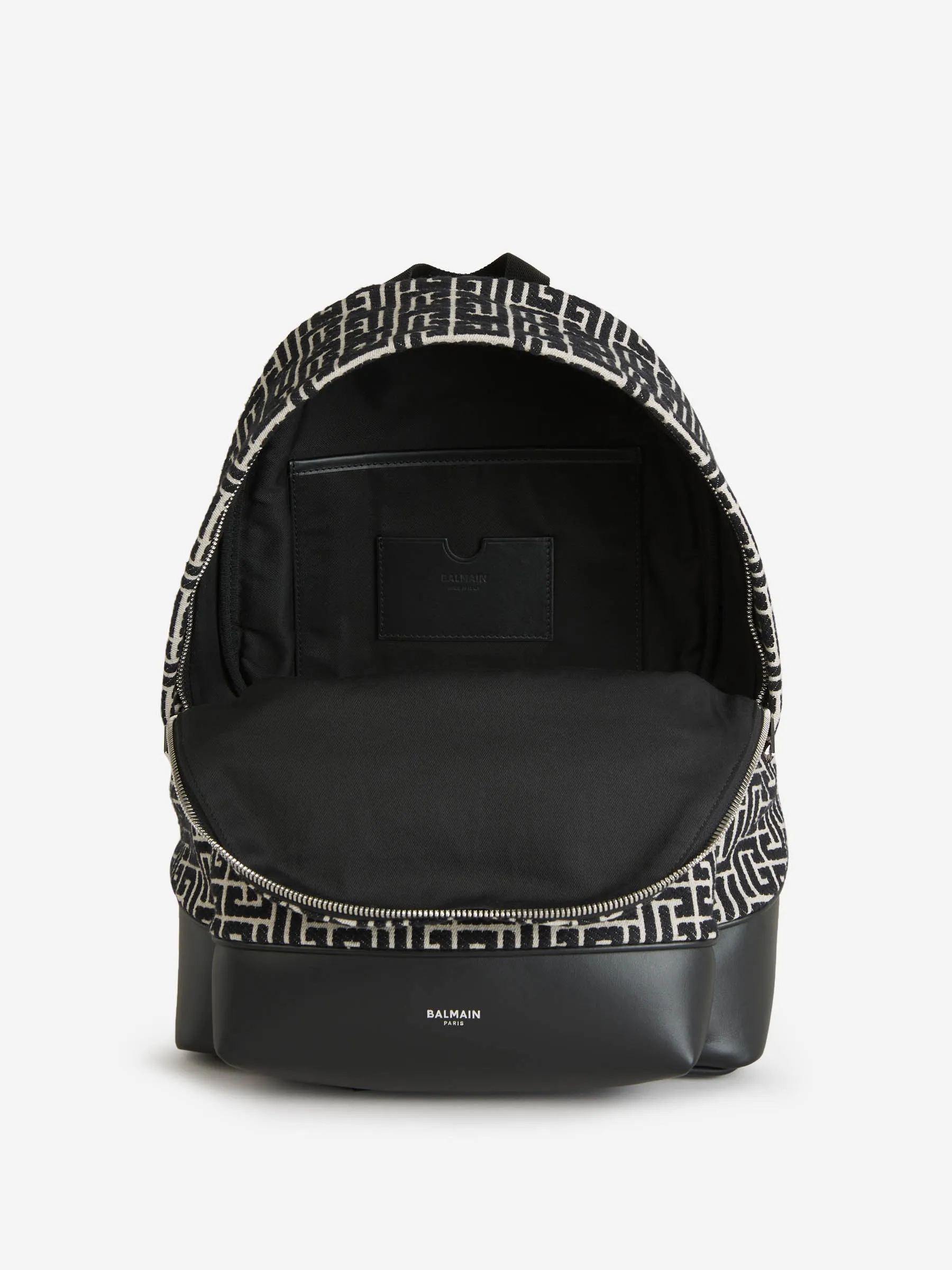 Balmain Monogram Jacquard Backpack 