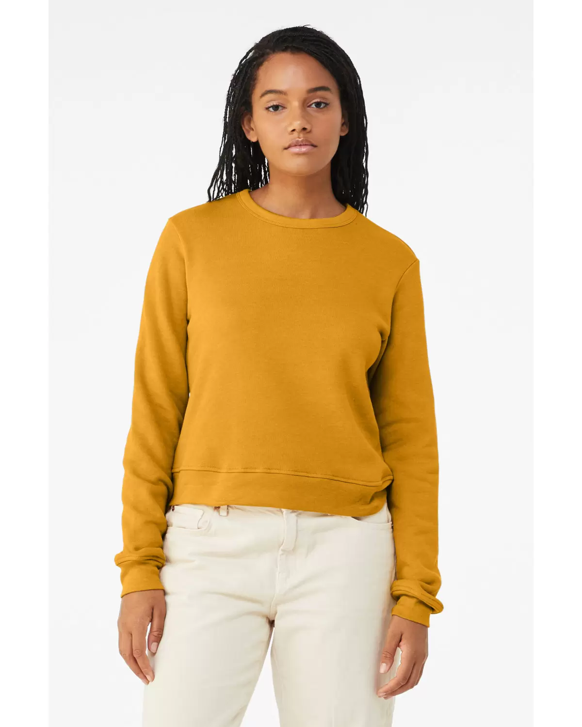 Bella + Canvas 7511 Ladies Classic Pullover Crewneck SKU: 7511