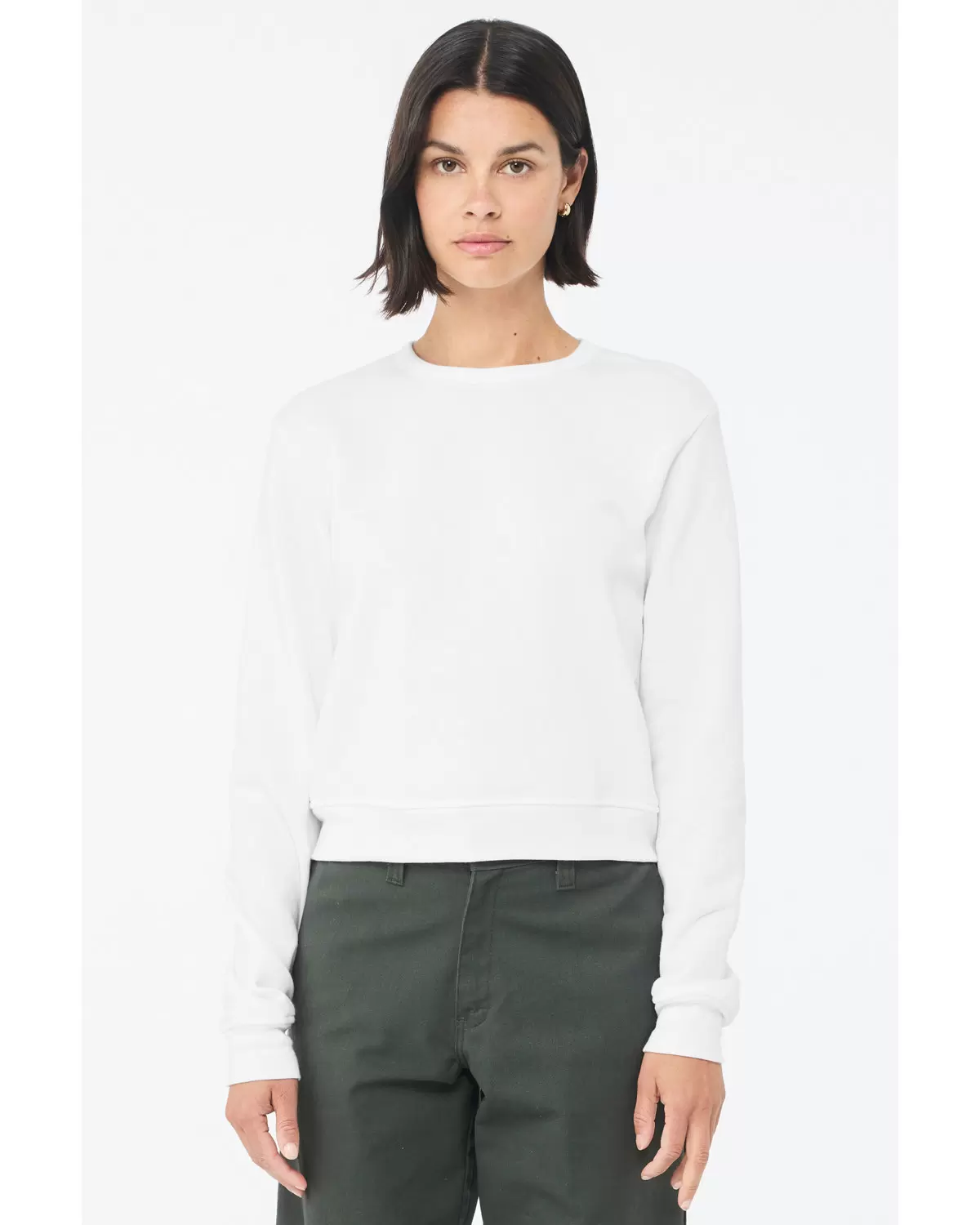 Bella + Canvas 7511 Ladies Classic Pullover Crewneck SKU: 7511