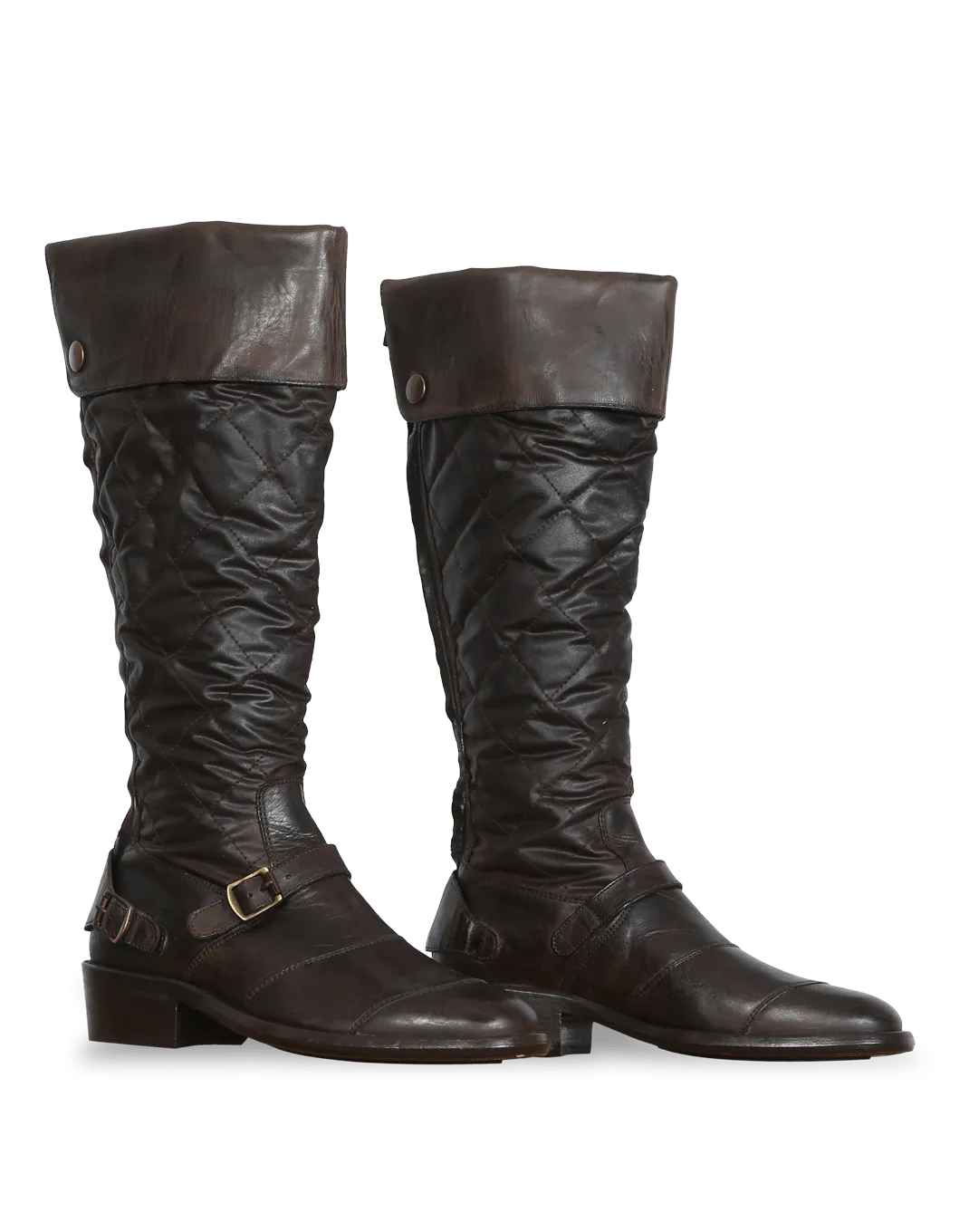 Belstaff Trialmaster 55 Wax Ladies' Boot, brown