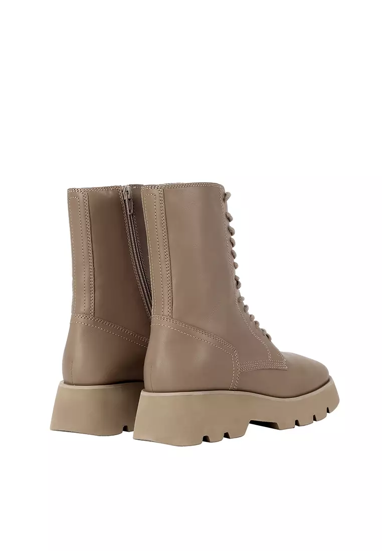 BERACAMY BERACAMY YULIA Tie Boot - Turtledove