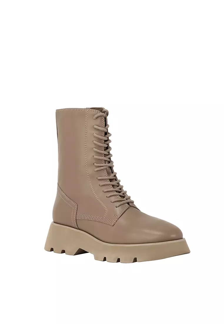 BERACAMY BERACAMY YULIA Tie Boot - Turtledove