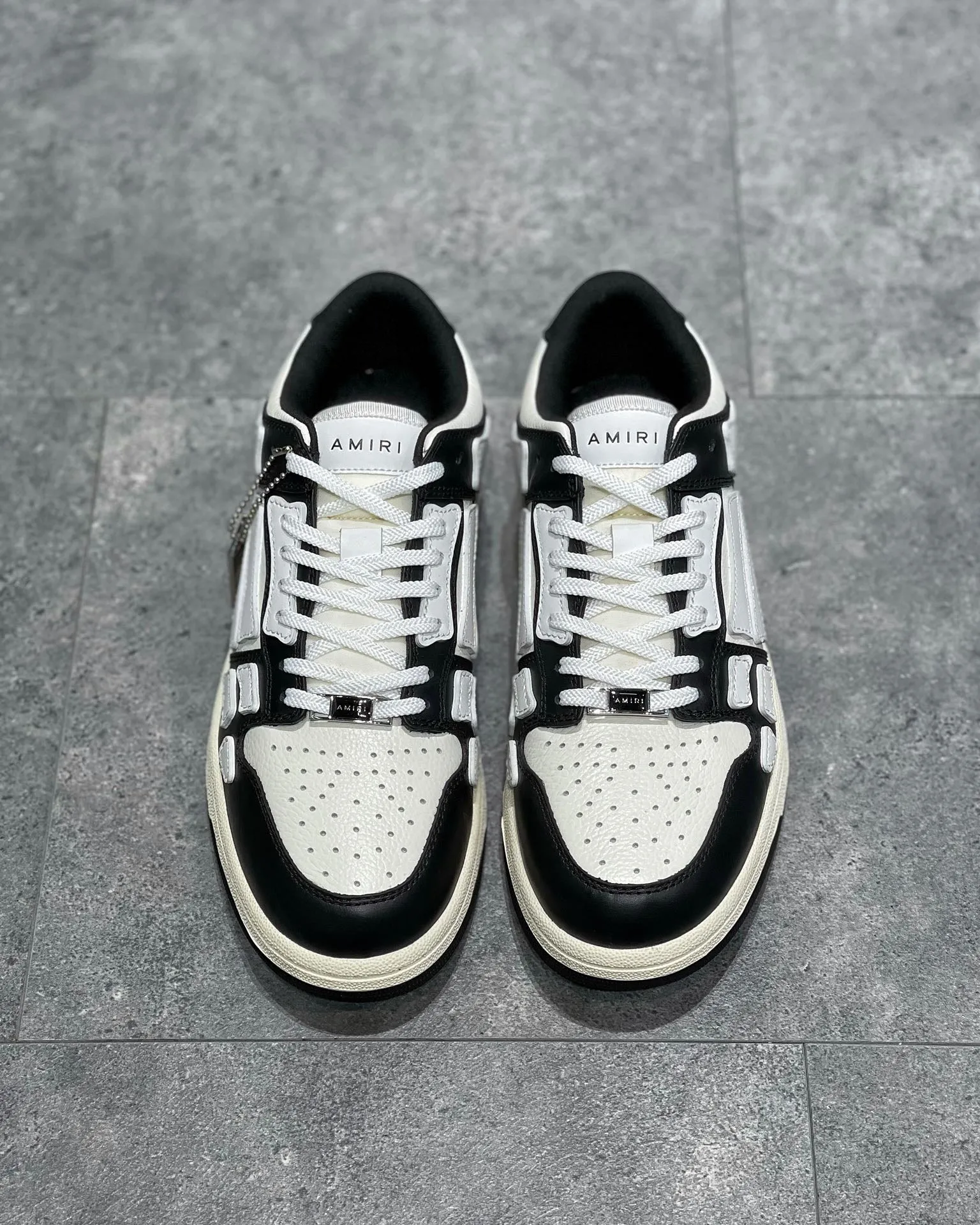 Black & White Sneakers Skeleton Style