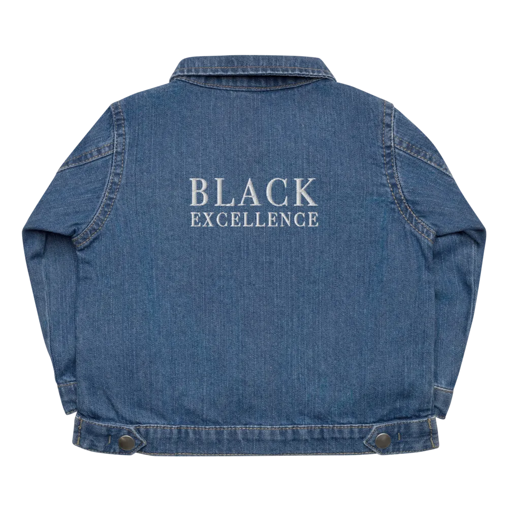 Black Excellence Baby Organic Denim Jacket