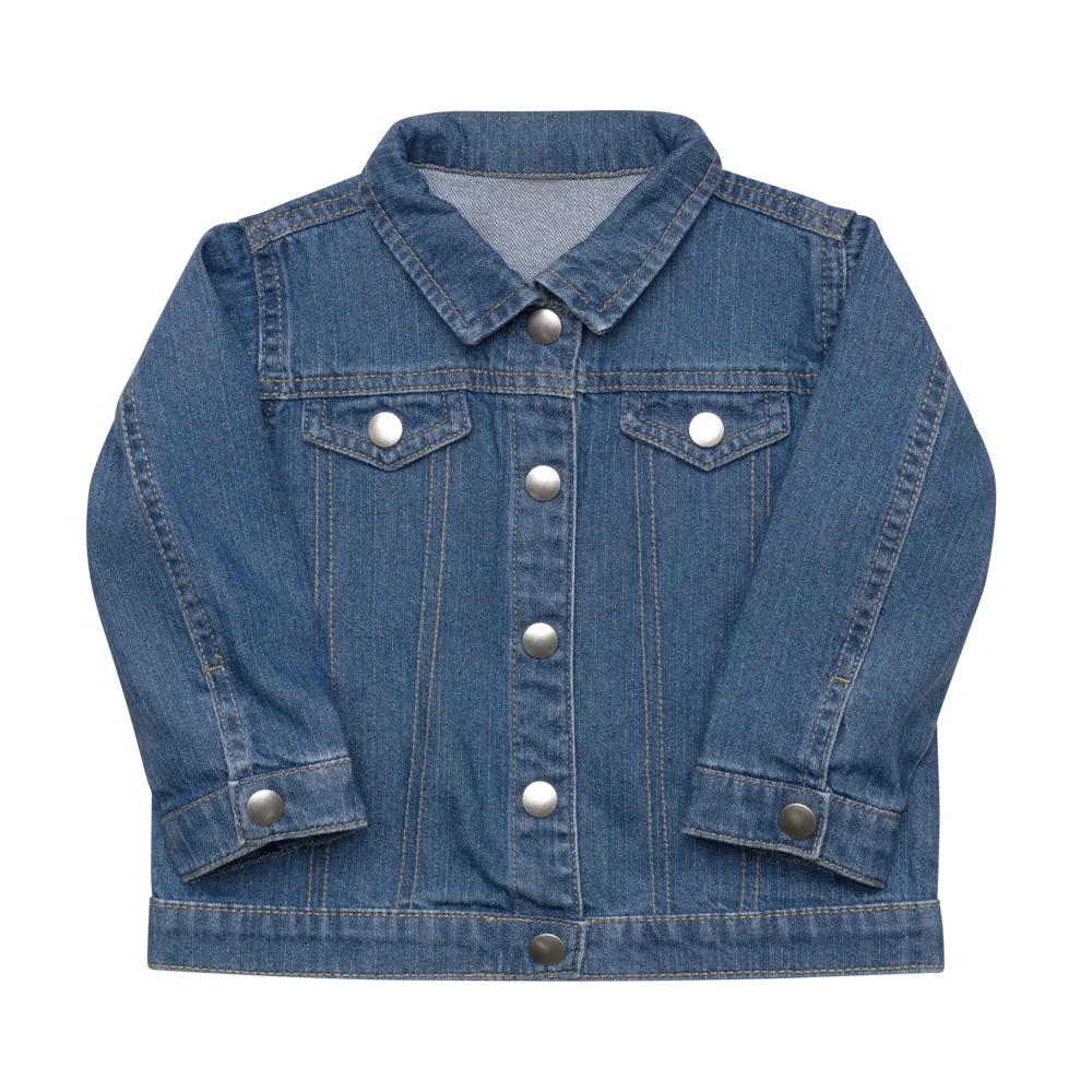 Black Excellence Baby Organic Denim Jacket