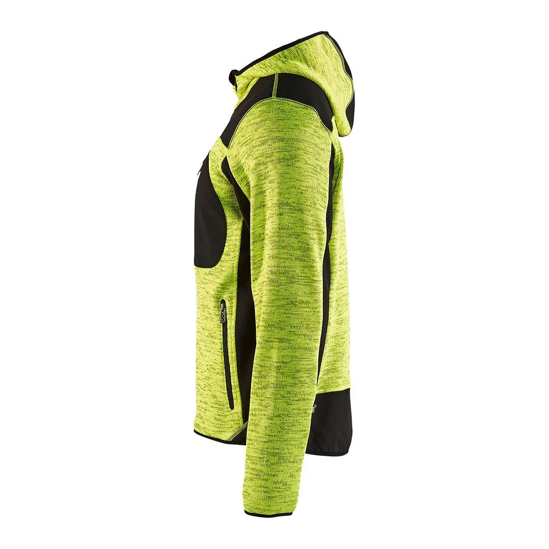 Blaklader Black/Yellow Hi-Vis Knitted Jacket 494021173399