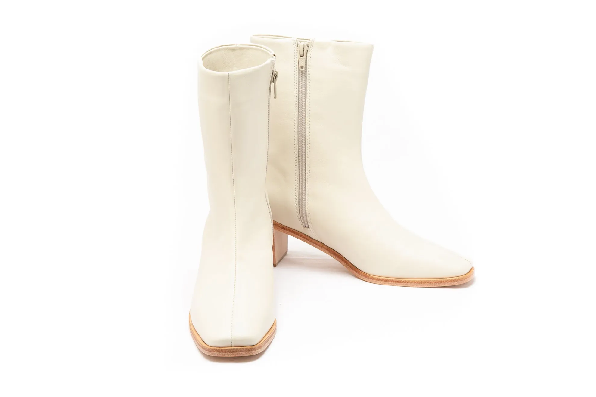 Boot Giulia Ivory