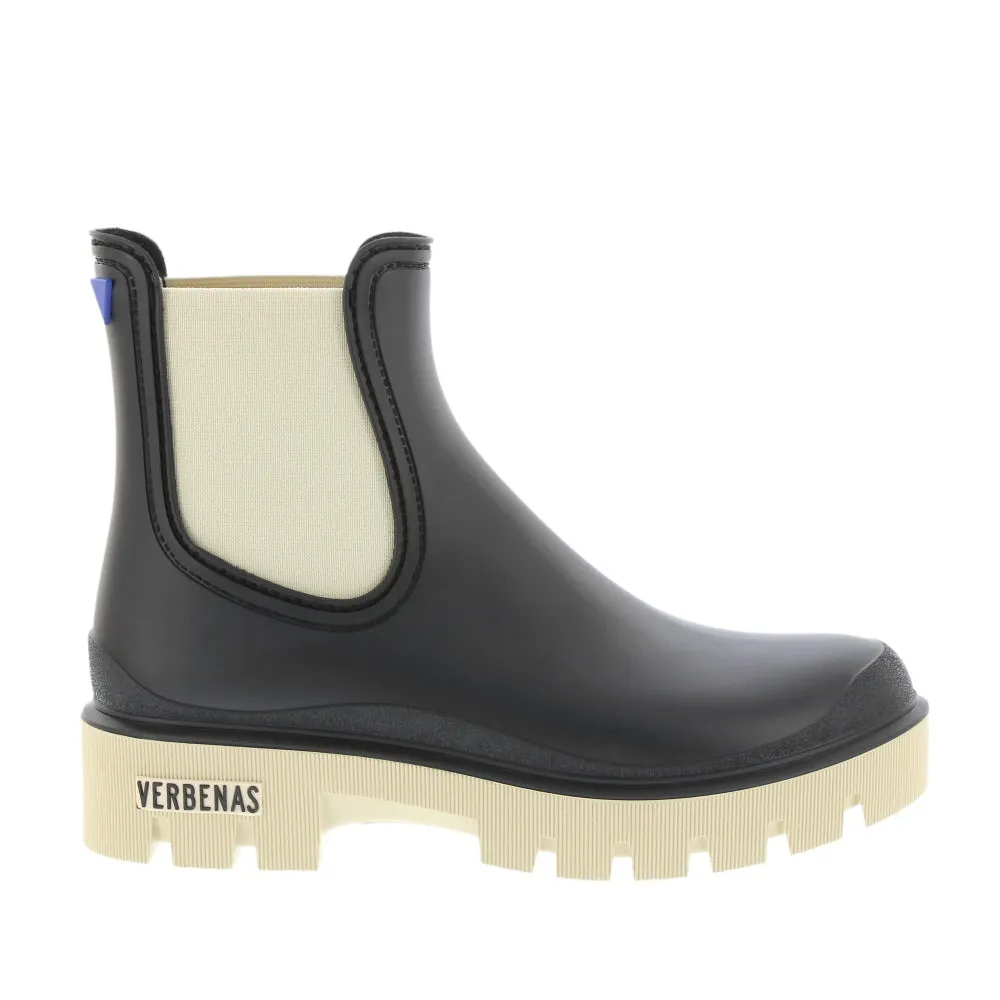 Boot Verbenas 'Mae' / Negro/Crudo