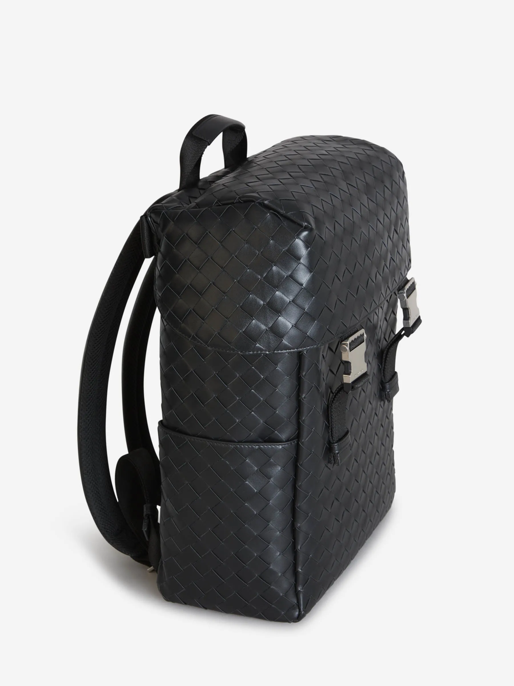 Bottega Veneta Intrecciato Flap Backpack 