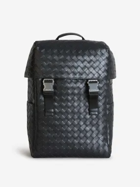 Bottega Veneta Intrecciato Flap Backpack 