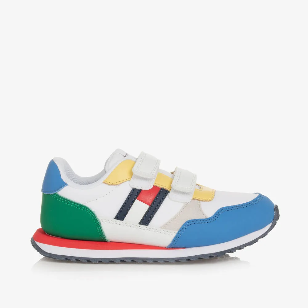 Boys Multicoloured Velcro Trainers