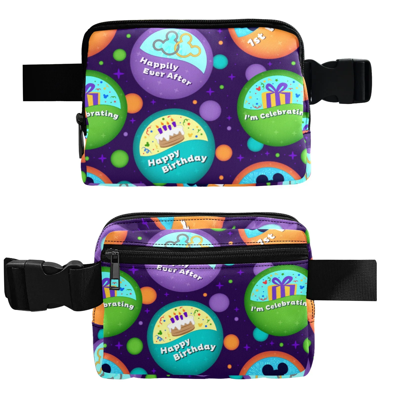 Button Collector Belt Bag