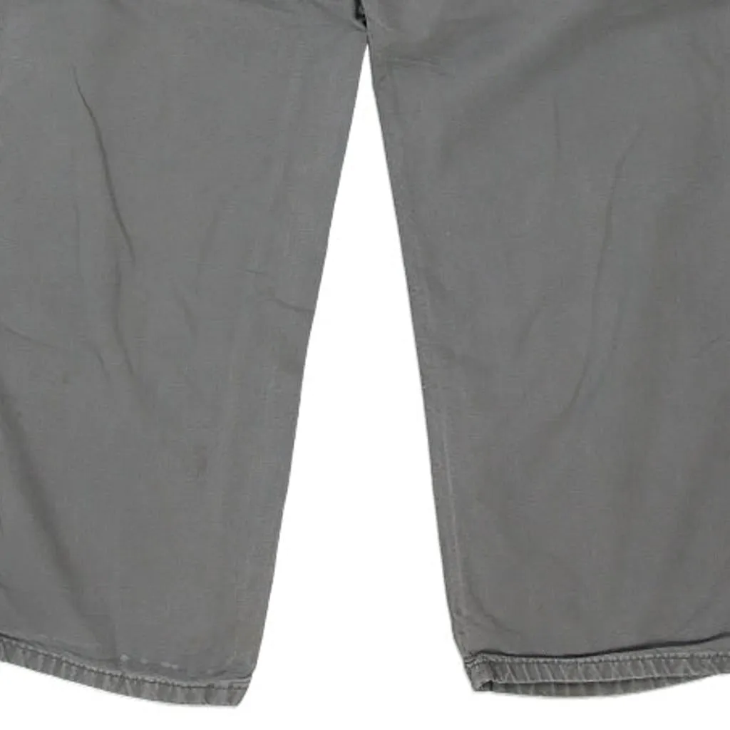 Carhartt Carpenter Trousers - 32W 30L Grey Cotton