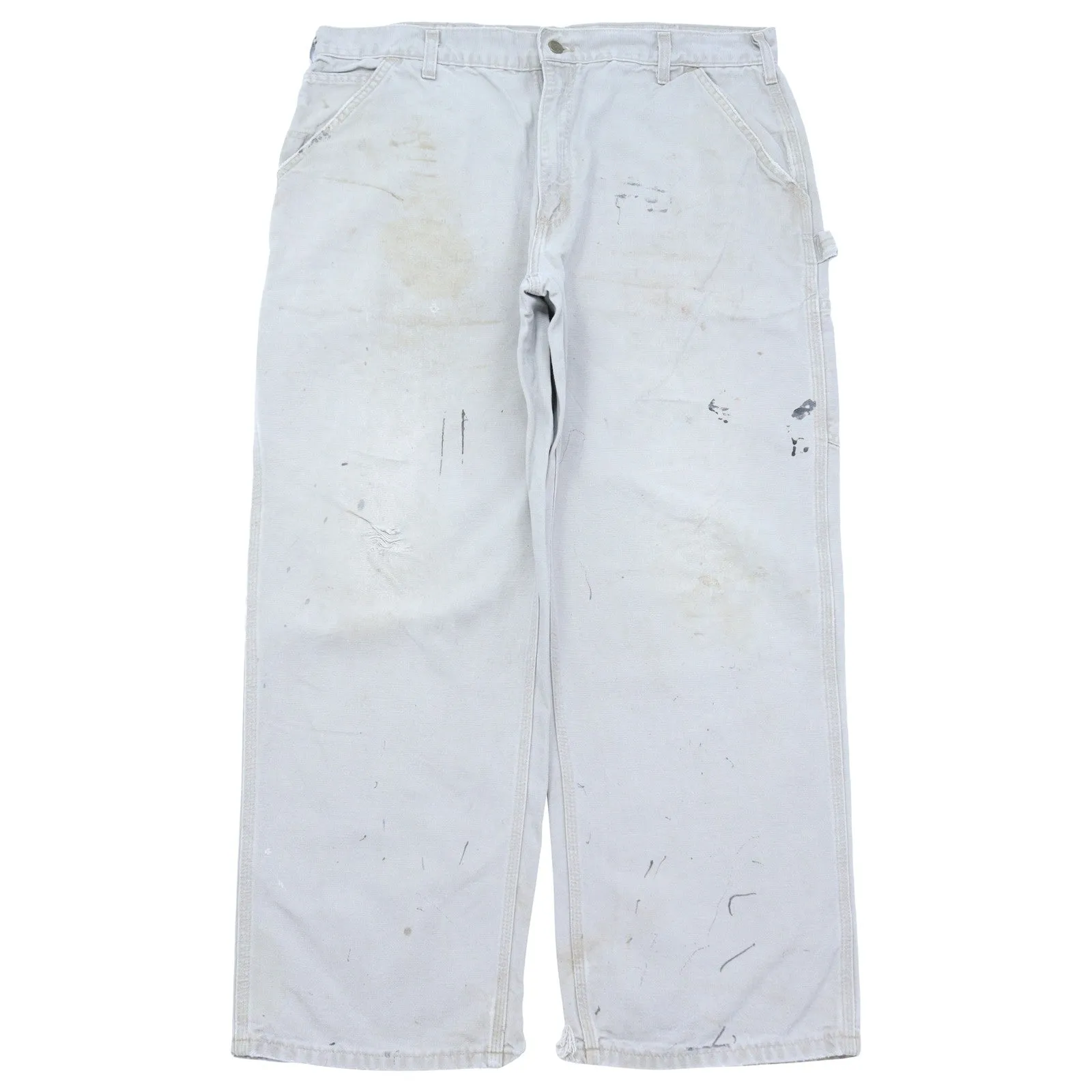 Carhartt Off White Work Trousers