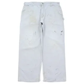 Carhartt Off White Work Trousers