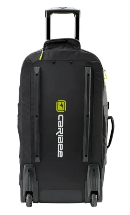 CARIBEE Global Explorer 125L Wheel Travel Luggage > Black / Lime