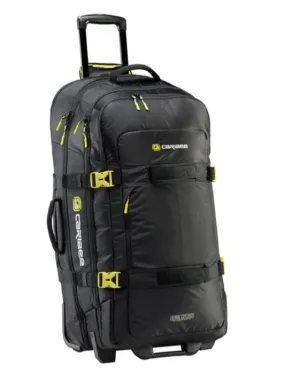 CARIBEE Global Explorer 125L Wheel Travel Luggage > Black / Lime