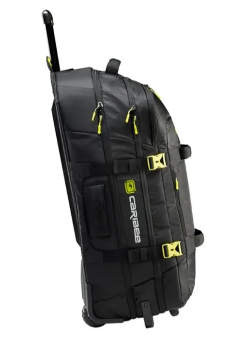 CARIBEE Global Explorer 125L Wheel Travel Luggage > Black / Lime