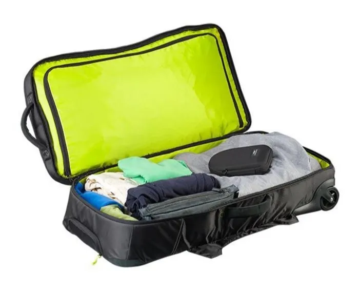 CARIBEE Global Explorer 125L Wheel Travel Luggage > Black / Lime