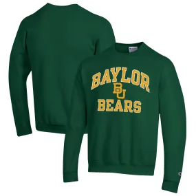 Champion Baylor Bears Green High Motor Pullover Sweatshirt