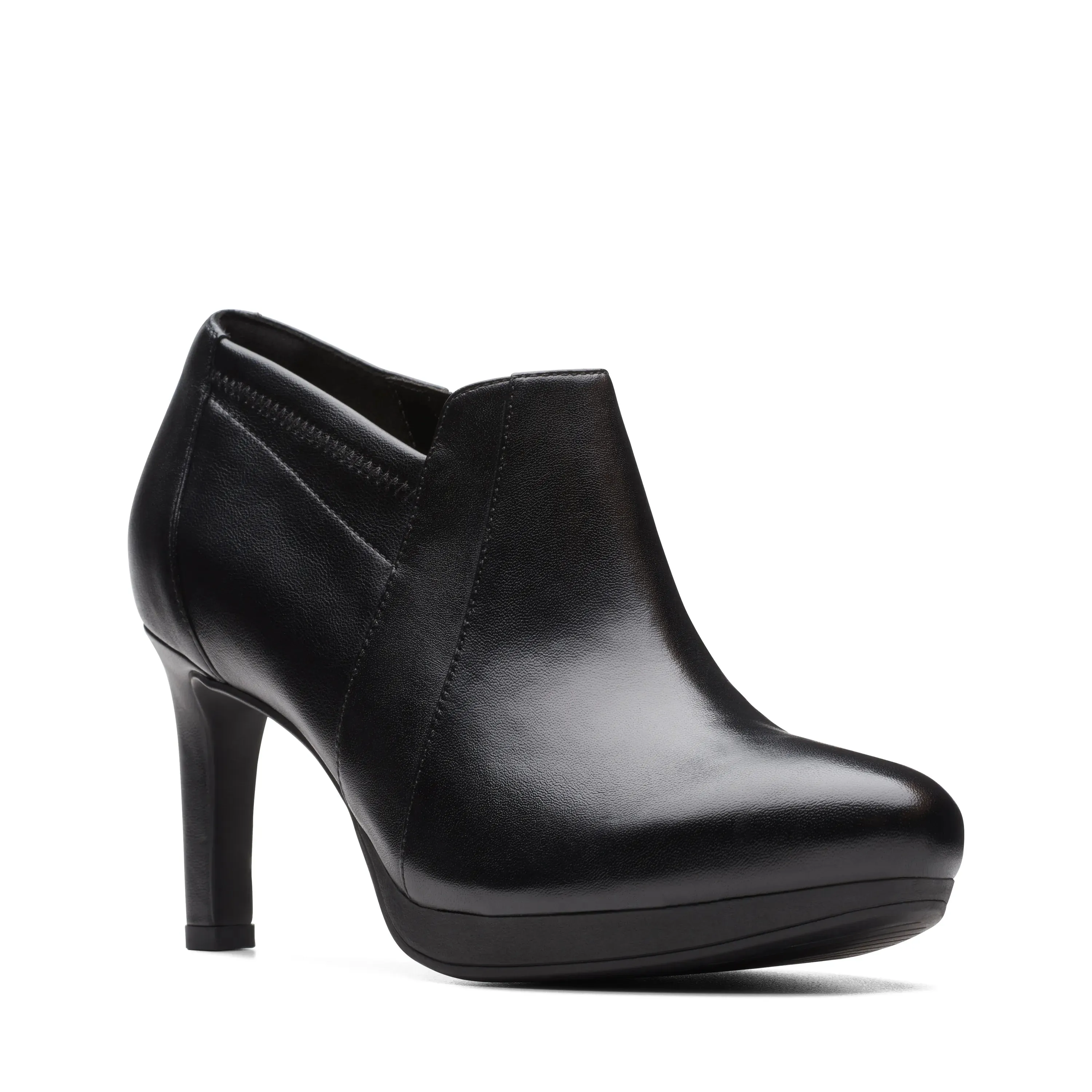 CLARKS | BOTINES MUJER | AMBYR HOPE BLACK LEATHER | NEGRO