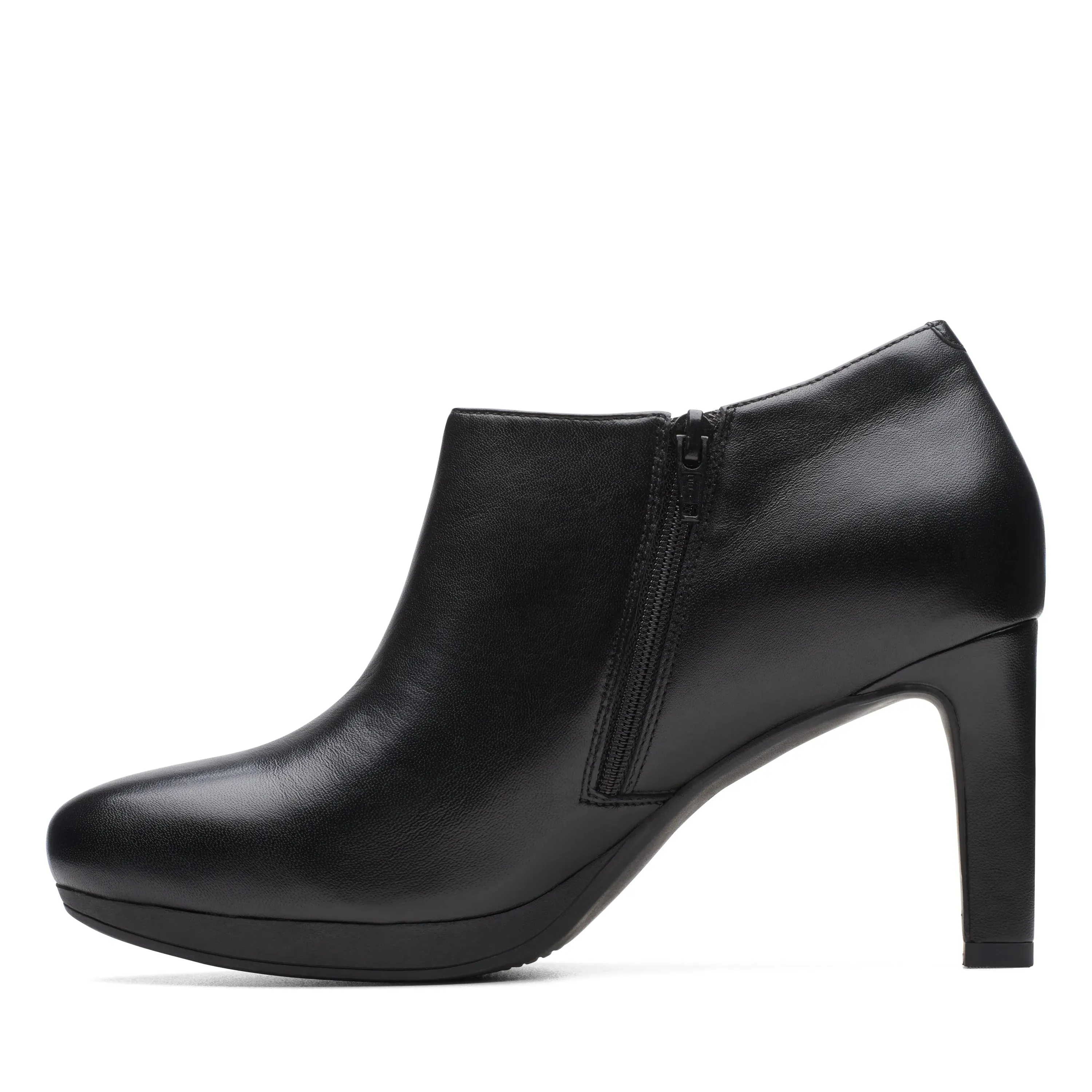 CLARKS | BOTINES MUJER | AMBYR HOPE BLACK LEATHER | NEGRO