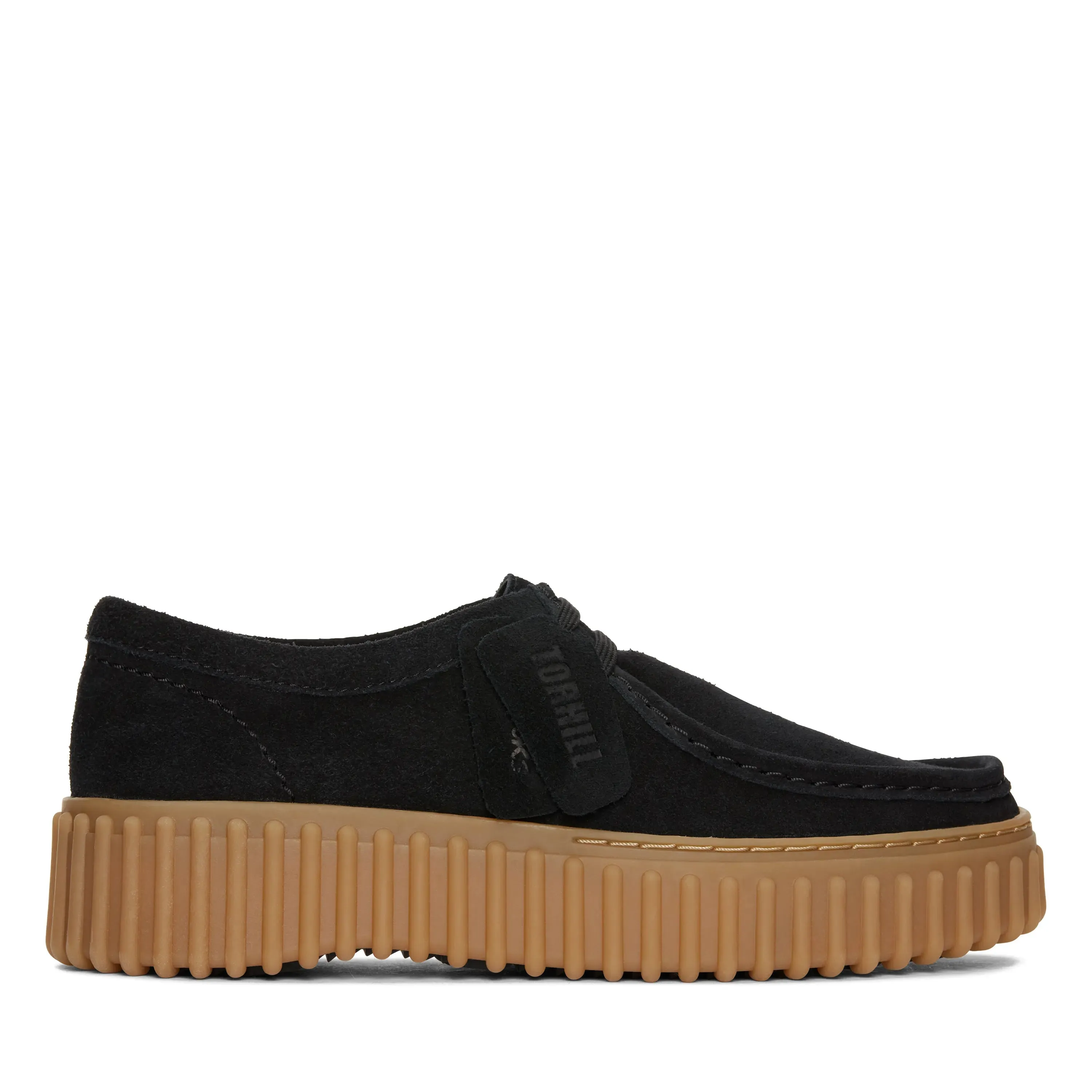 CLARKS | WALLABEE MUJER | TORHILL BEE BLACK SUEDE | NEGRO