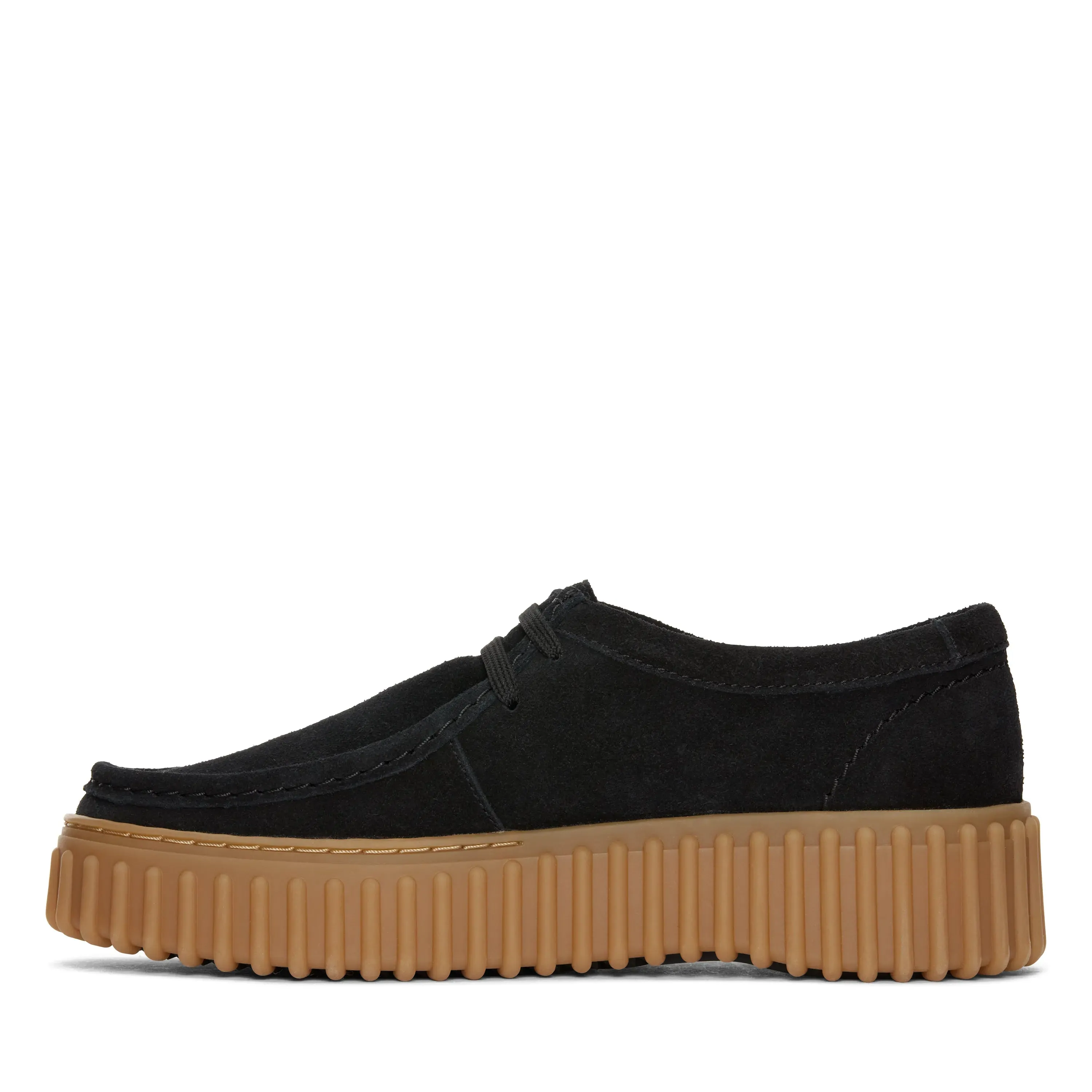 CLARKS | WALLABEE MUJER | TORHILL BEE BLACK SUEDE | NEGRO