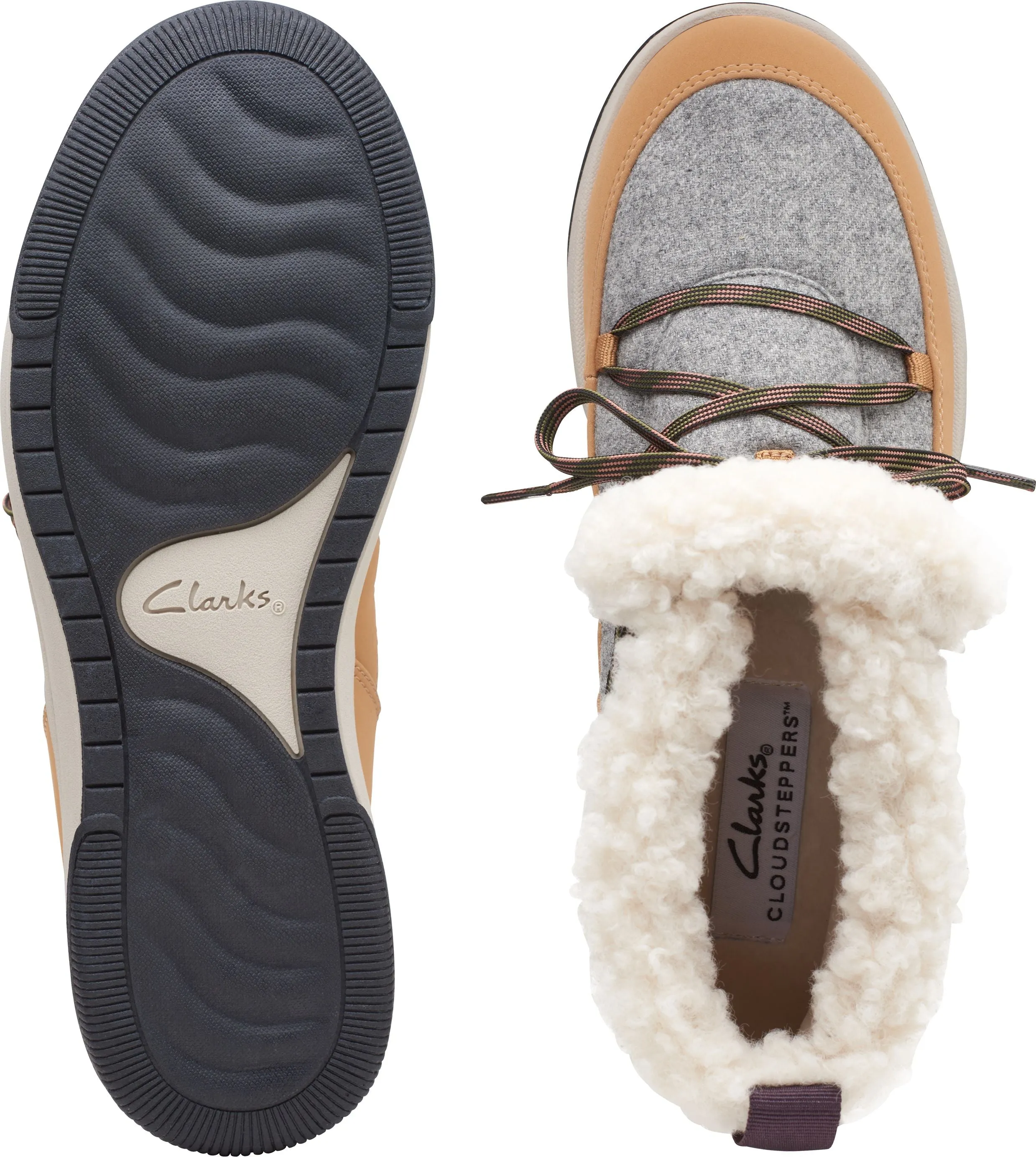 Clarks Breeze Glacier Grey Combi