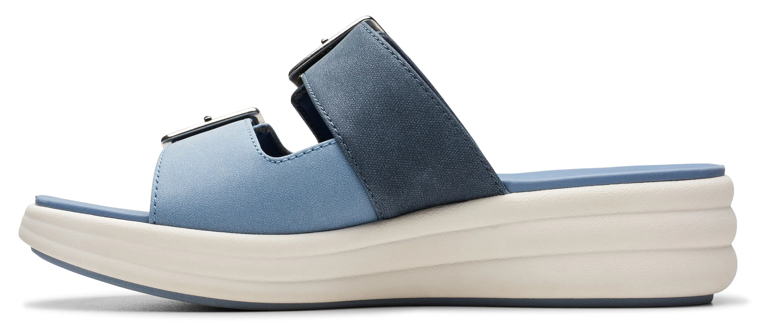 Clarks Drift Buckle Denim Combi