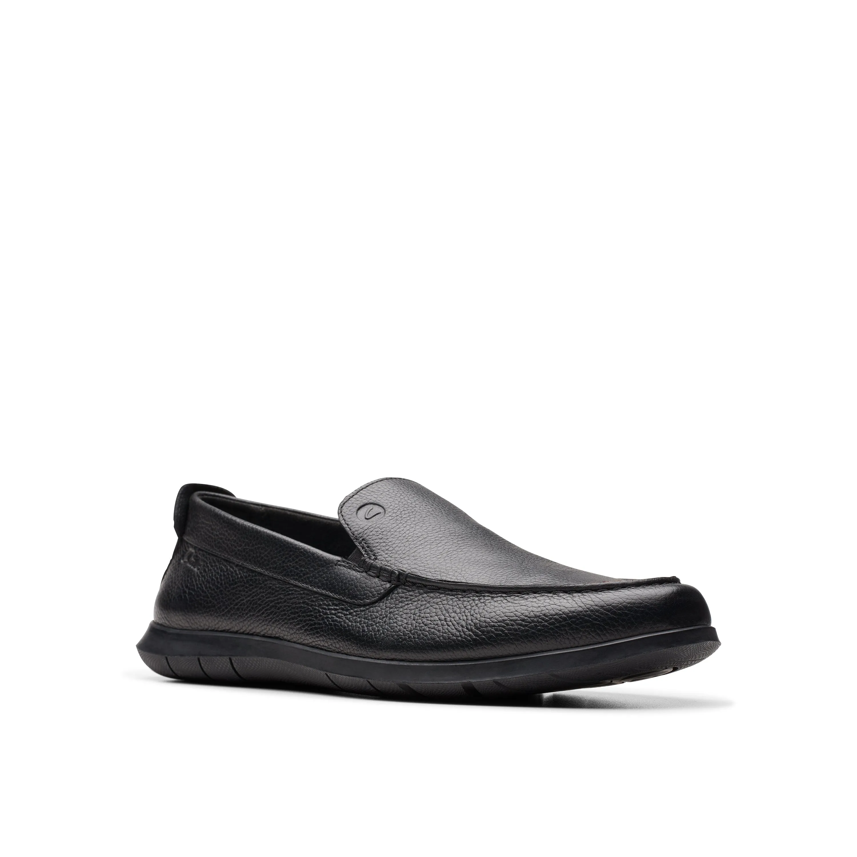 Clarks Flexway Step Leather Black