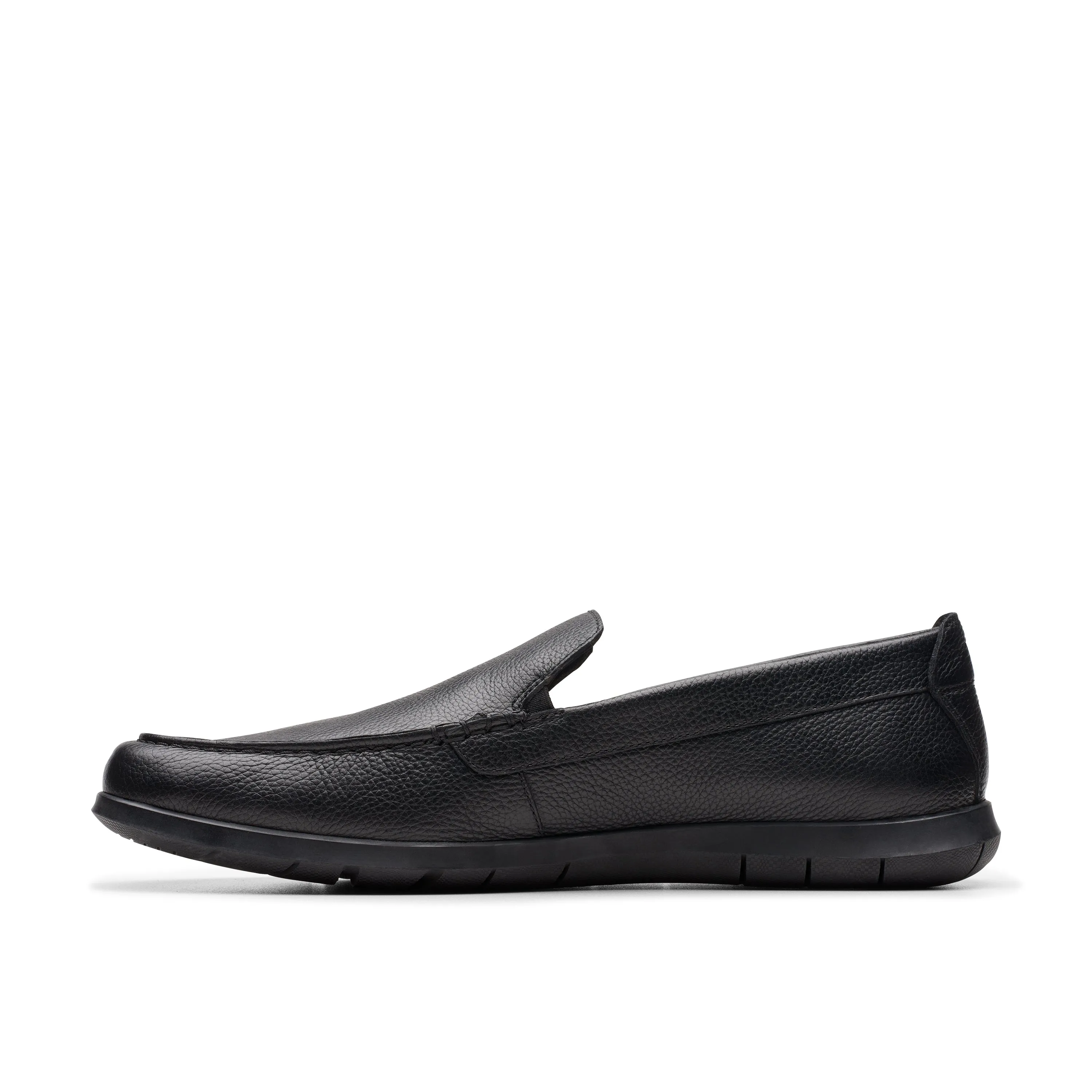 Clarks Flexway Step Leather Black