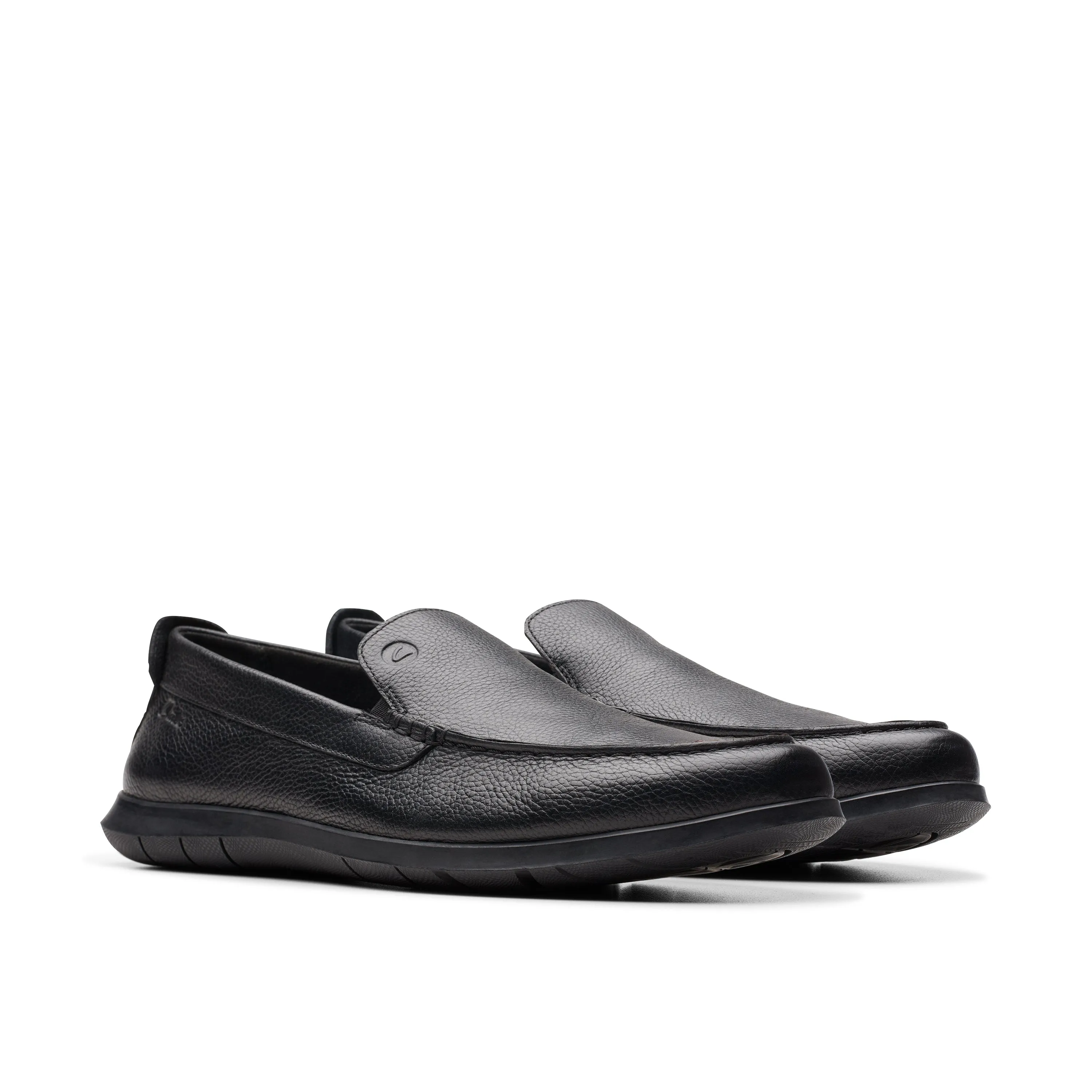 Clarks Flexway Step Leather Black