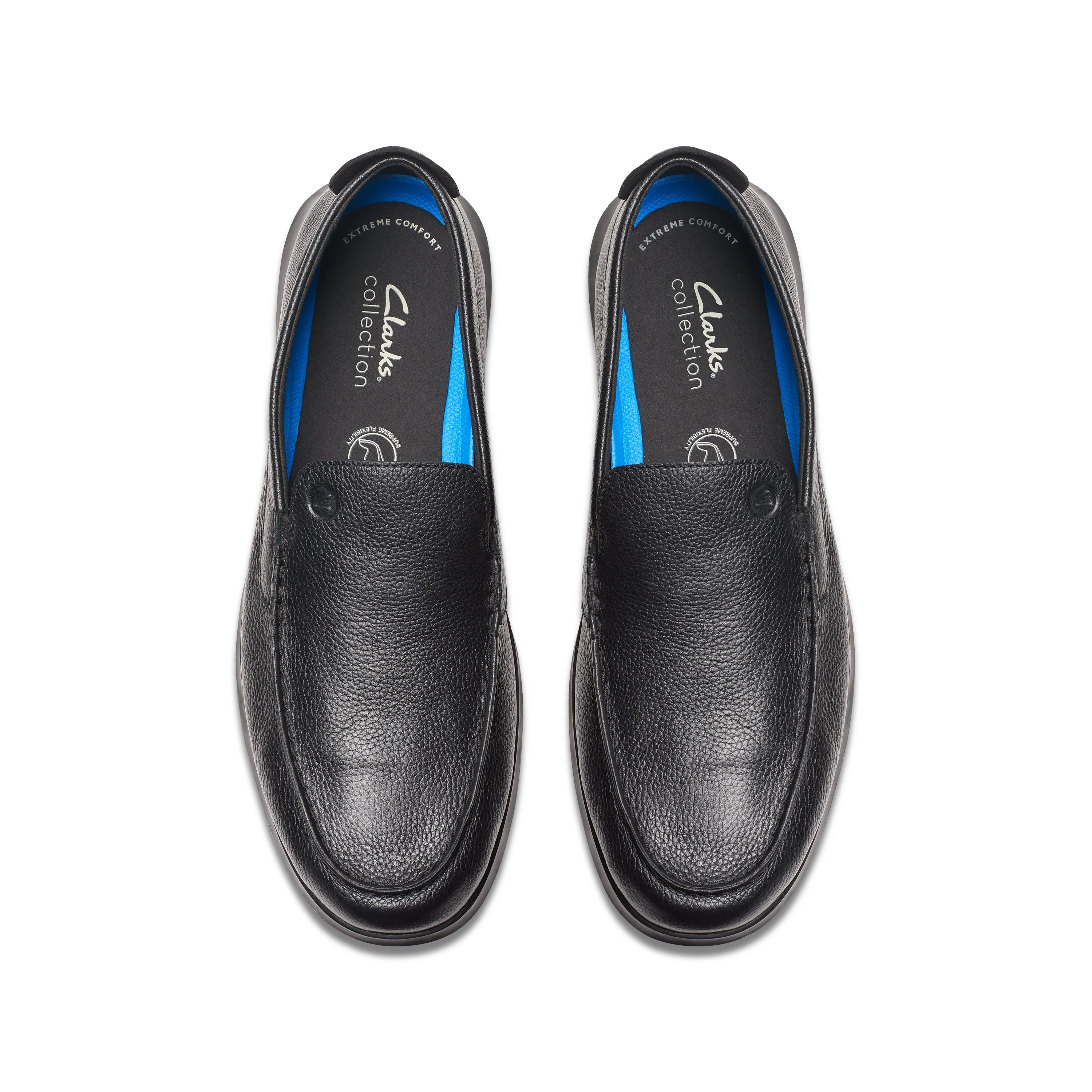 Clarks Flexway Step Leather Black