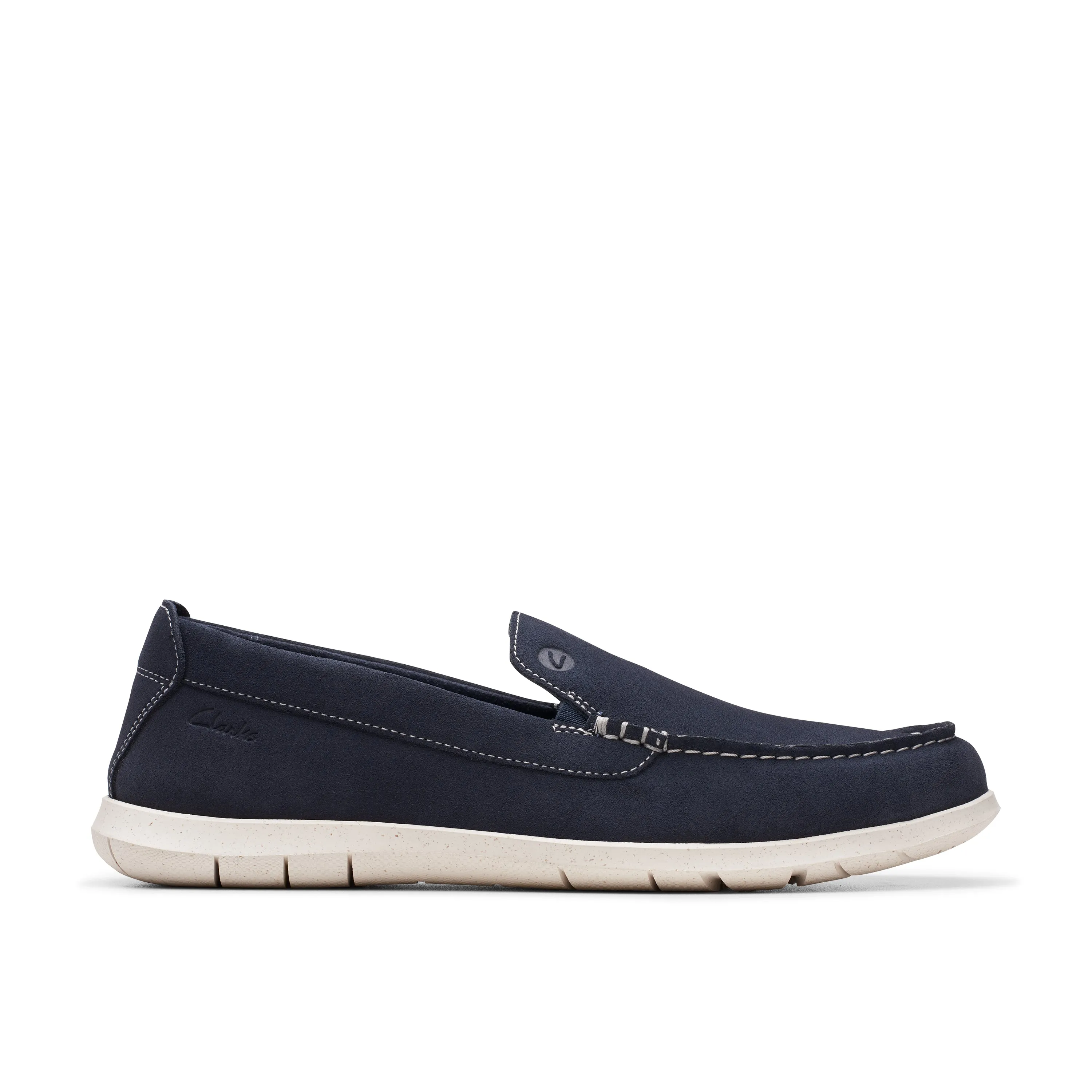 Clarks Flexway Step Navy Suede