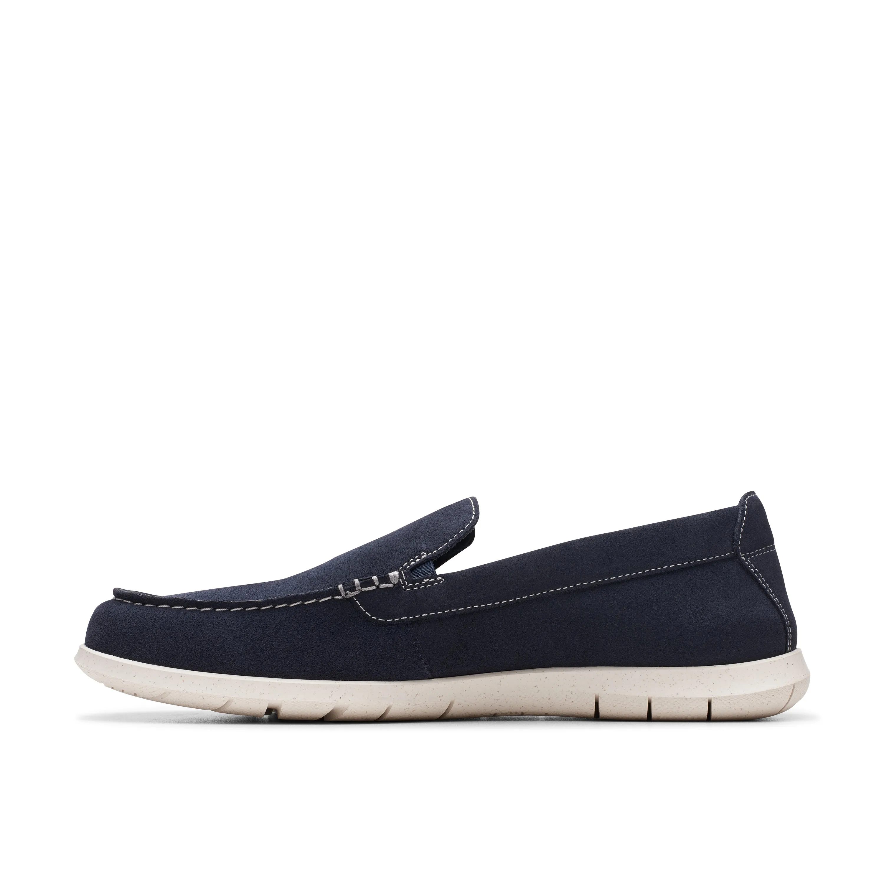 Clarks Flexway Step Navy Suede