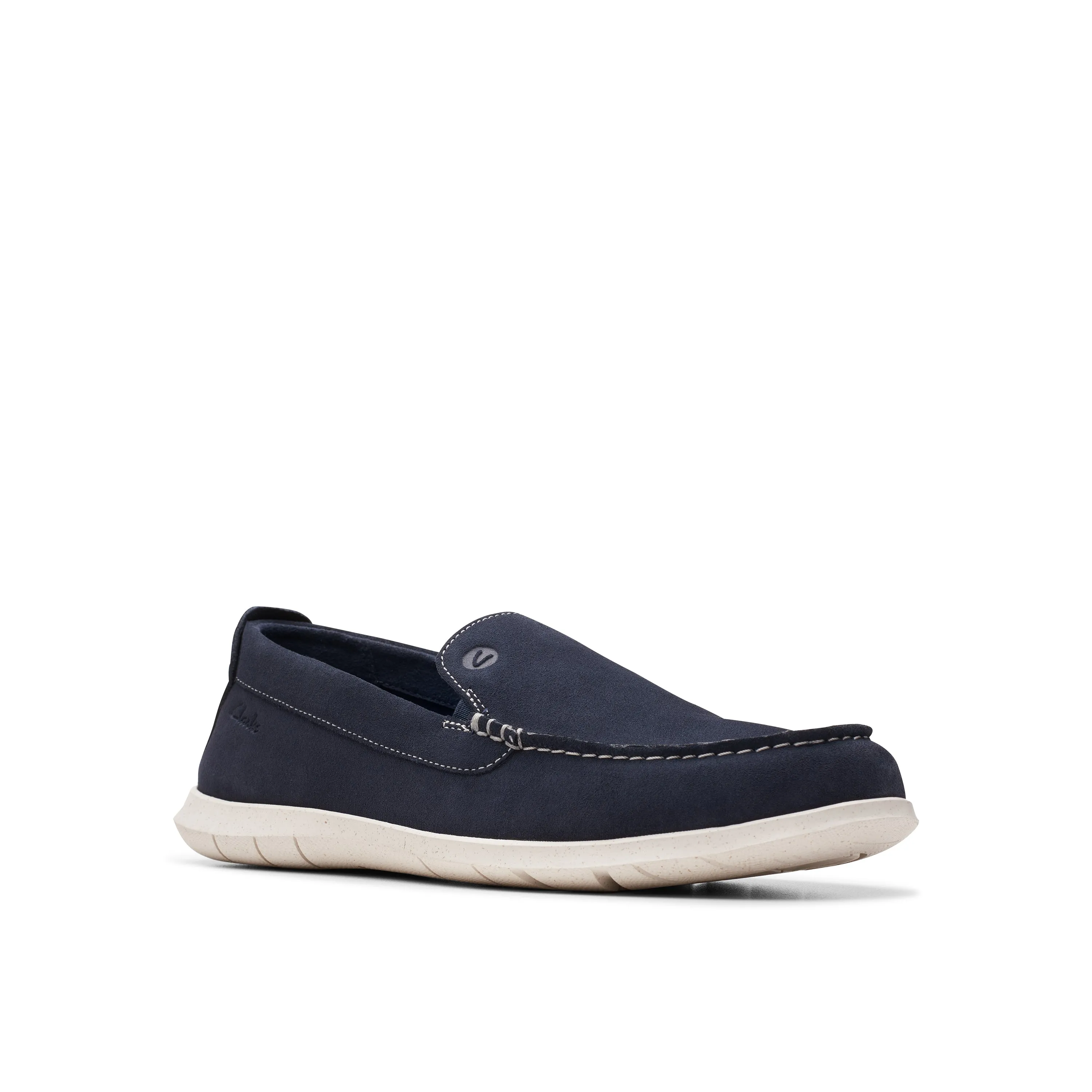 Clarks Flexway Step Navy Suede