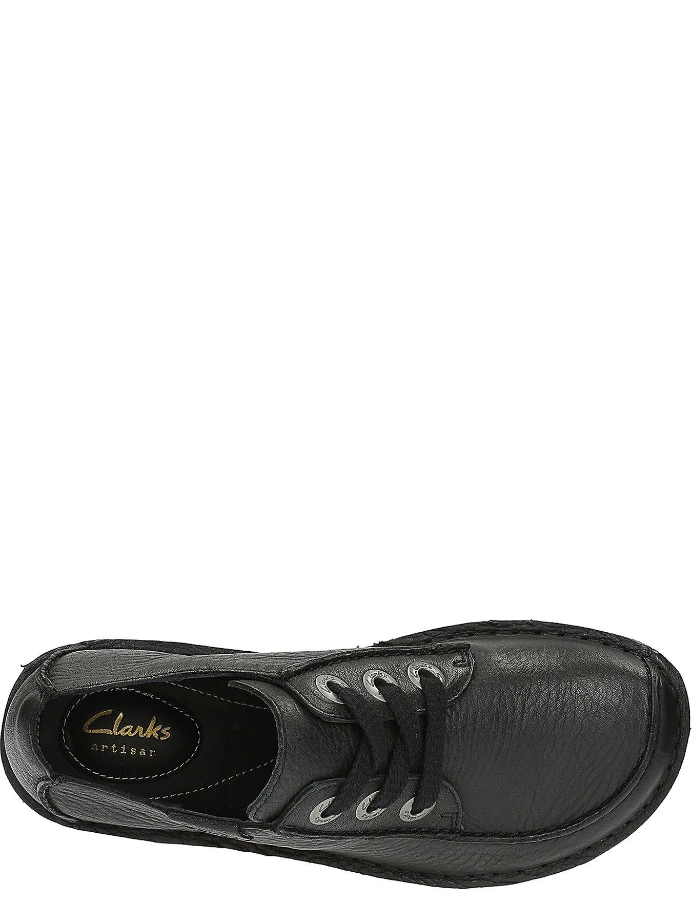 Clarks Funny Dream Lace Up Flat Shoe - Black