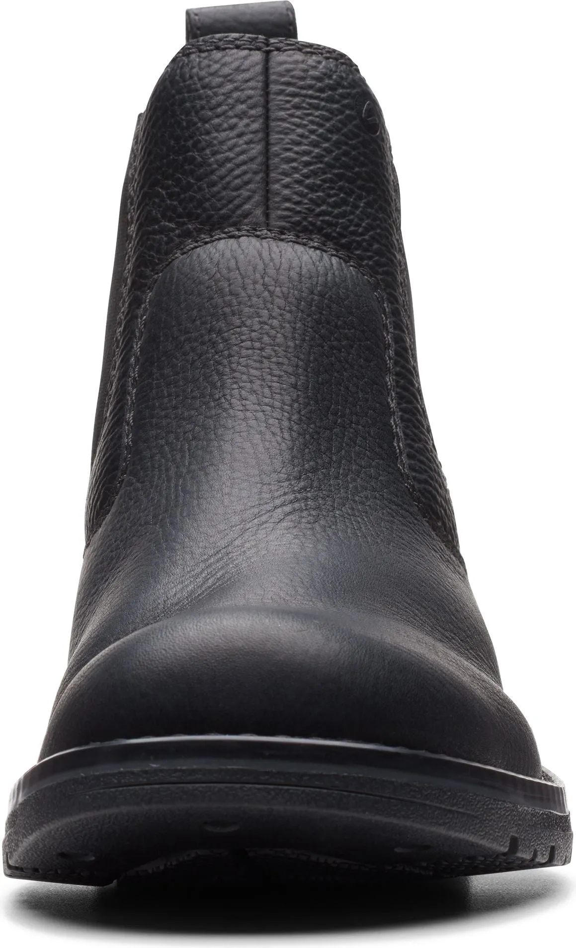 Clarks Morris Up Black Tumbled